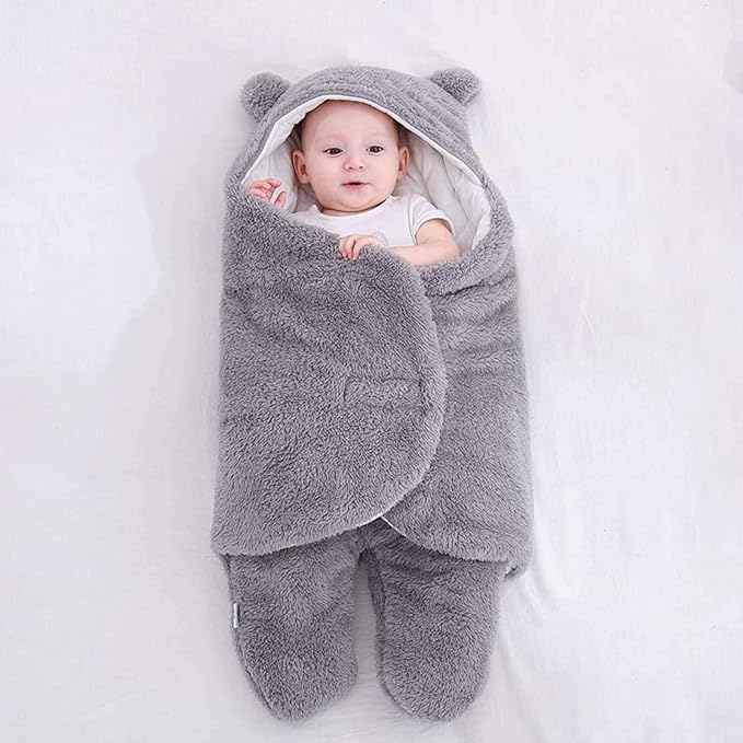 Newborn Blanket Baby Sleeping Bag Super Soft and Fluffy Polar Fleece