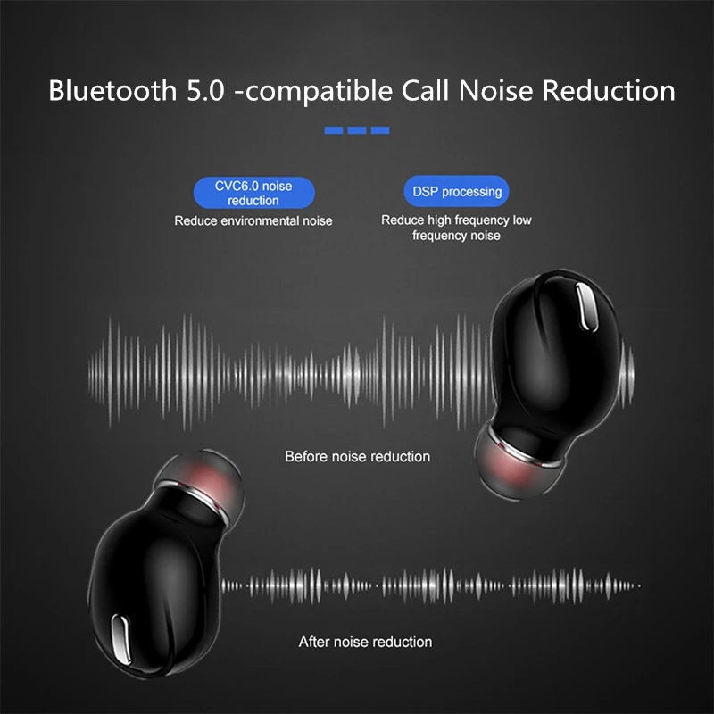 X9 Mini 5.0 Bluetooth Earphone Bluetooth Earphone Wireless Headset With Mic