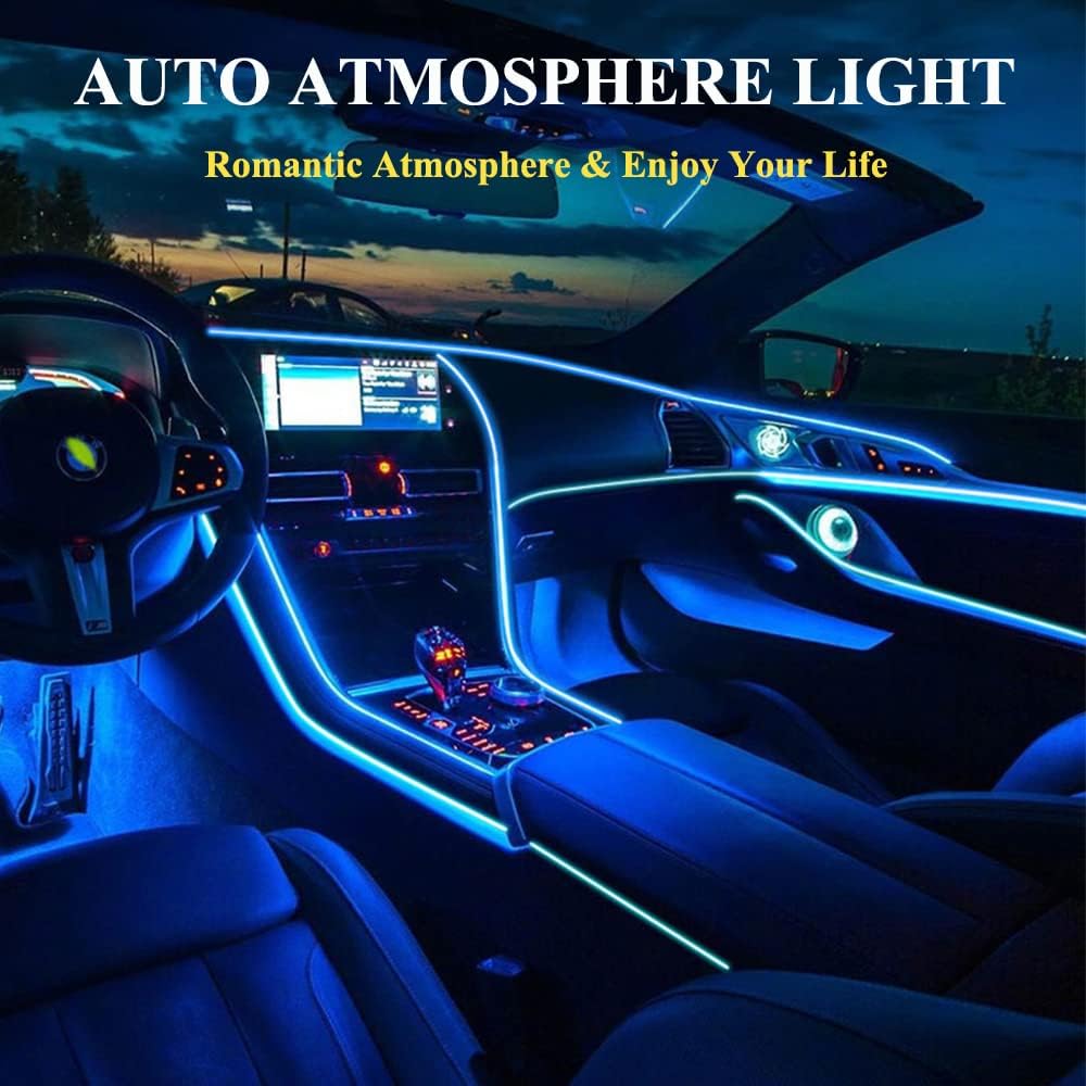 Ambient Lighting Atmosphere Car Led Interior Strip Light Sewing Edge Decoration