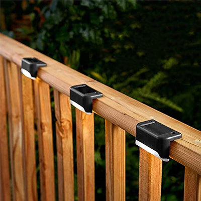 Solar Deck Lights Outdoor ( Pack of 4)