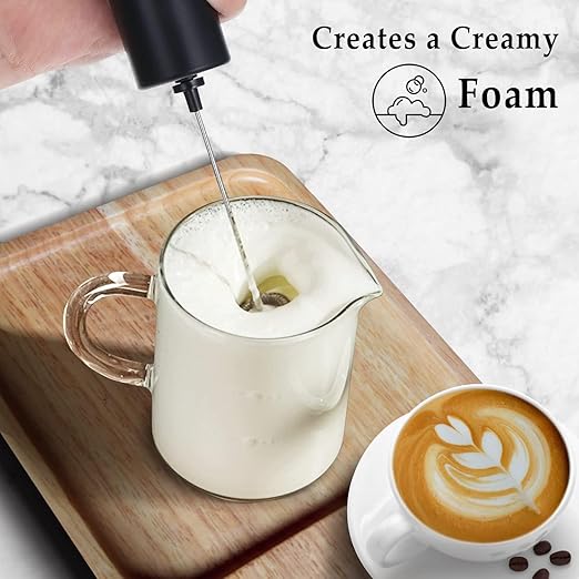 Milk Frother Handheld, Coffee Frother Handheld, Handheld Electric Stirrer, Milk Foamer