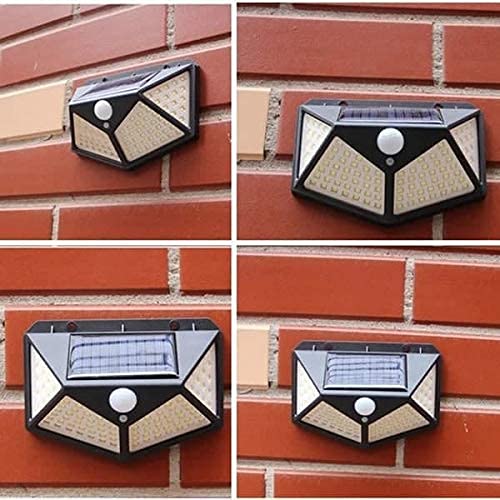 Solar Power Led Light with Motion Sensor - A Strong Lighting Double Wall lamp