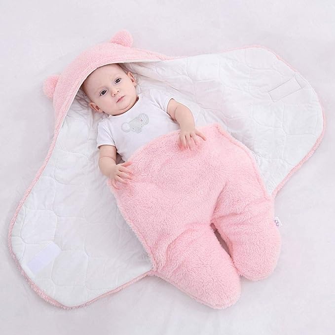 Newborn Blanket Baby Sleeping Bag Super Soft and Fluffy Polar Fleece