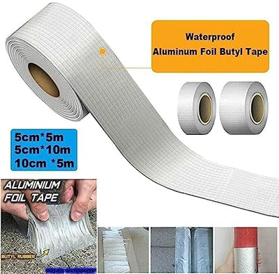 Super Strong Adhesive Waterproof Permanent Repair Aluminum Butyl Tape