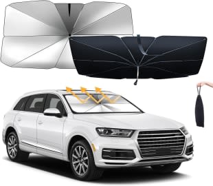 Car Windshield Sun Shade Umbrella, Slycoowell Car Sunshade Umbrella-Style ( Pack of 2 )