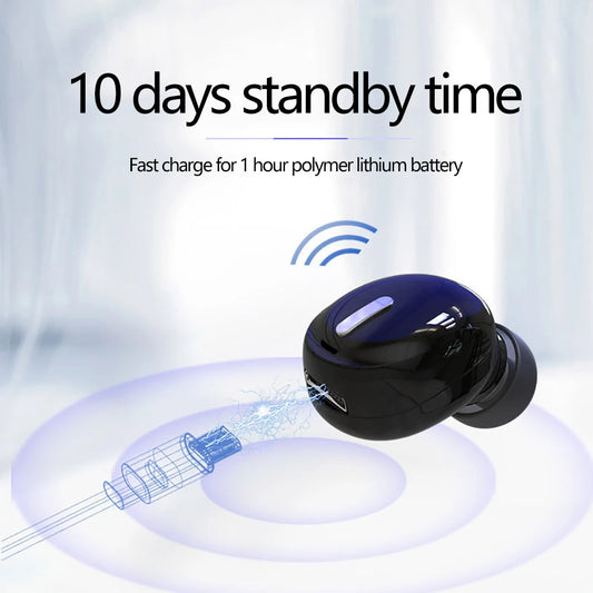 X9 Mini 5.0 Bluetooth Earphone Bluetooth Earphone Wireless Headset With Mic