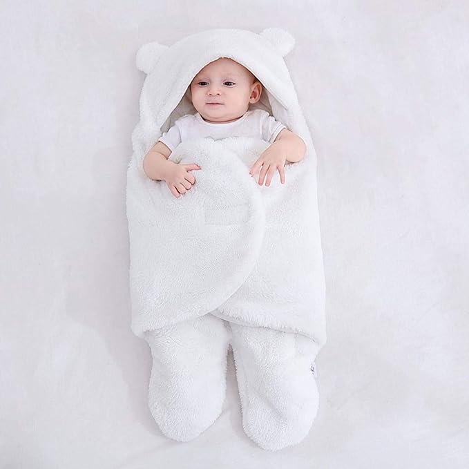 Newborn Blanket Baby Sleeping Bag Super Soft and Fluffy Polar Fleece